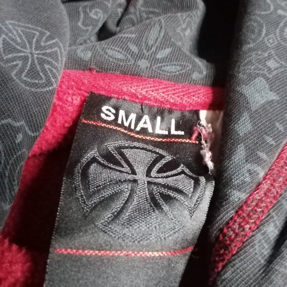 Vintage 90s Independent Trucks Skateboard Hoodie Sweatshirt - Picture 7 of 11